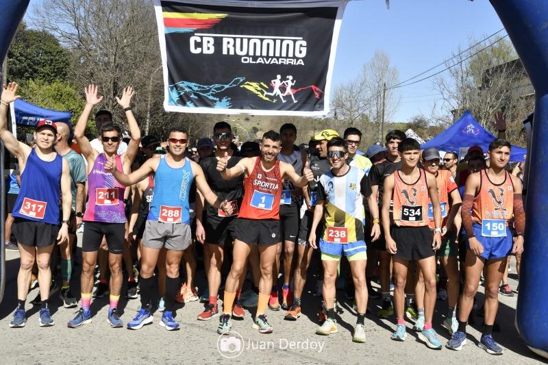 Gran convocatoria de atletas en el Trial de Sierras Bayas